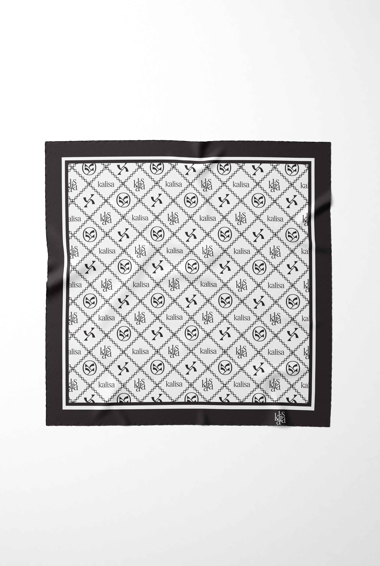 Porcelain kalisa-Logo Silk Scarf