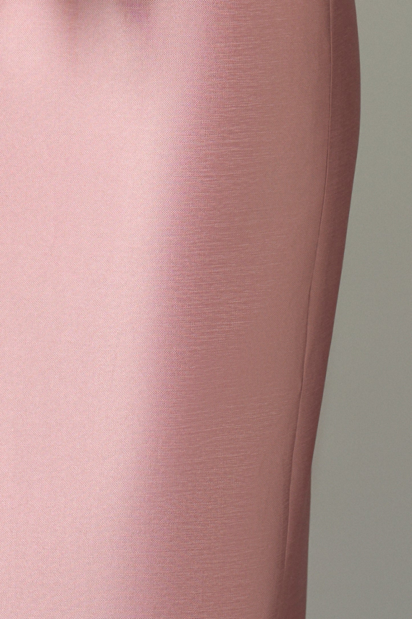 Pink Feather & Crystal Embellished Maxi Dress With Draped Bust Cup