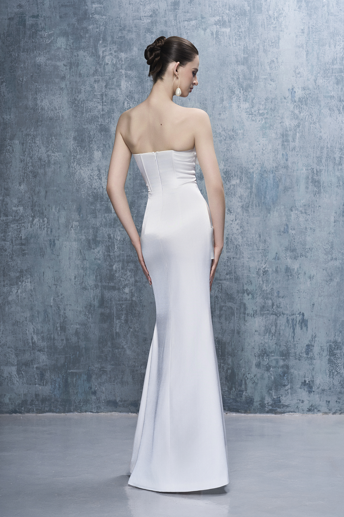 Etoile Bandeau Maxi Dress With Draped-Detail