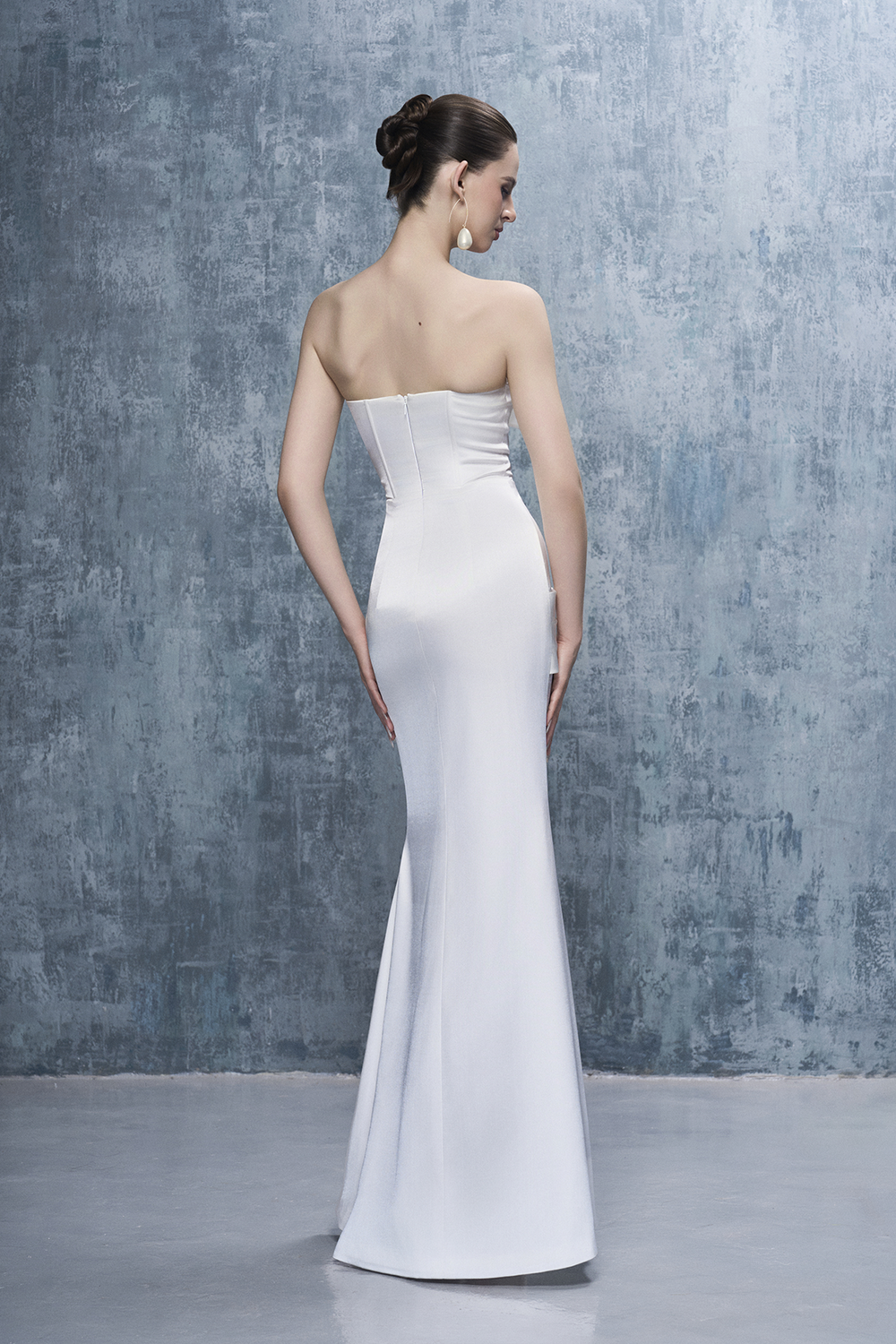 Etoile Bandeau Maxi Dress With Draped-Detail