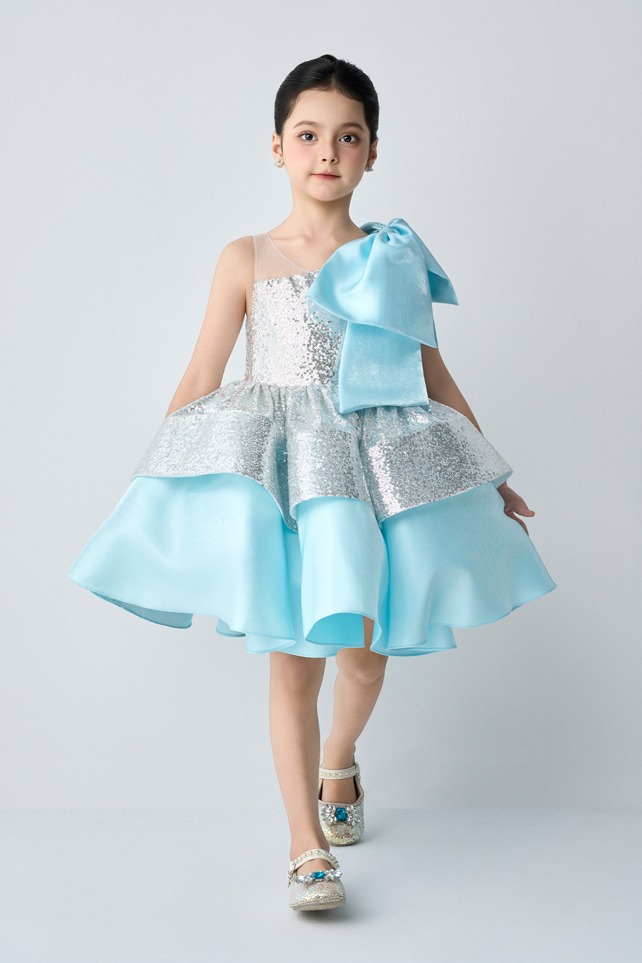 Seraphina Fairy-tale Two Layered Dress for Girls