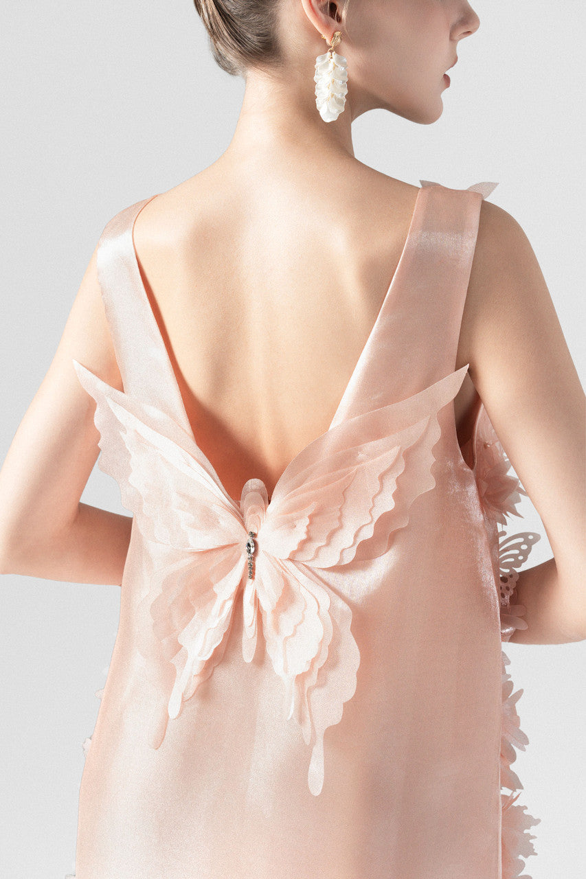 Perfection 3D Floral Embellished Mini Dress