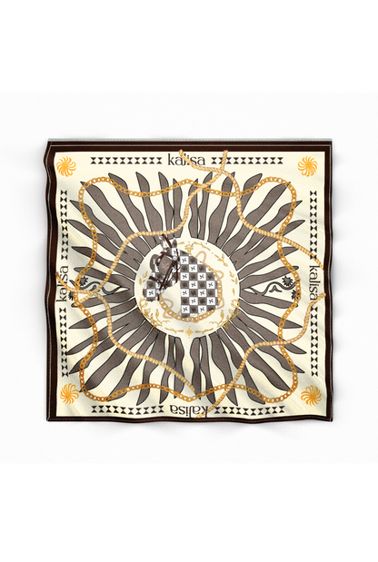 Woodland Whisper Silk Scarf