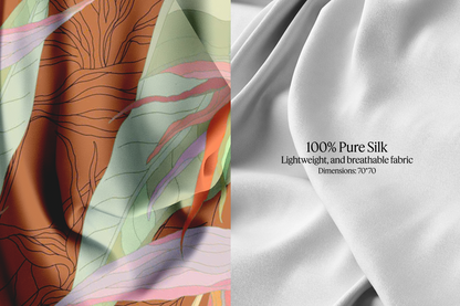 Sienna Reverie Silk Scarf