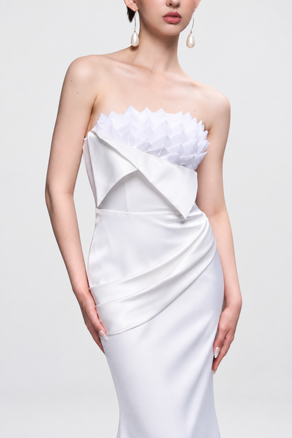 Kalisa Etoile Bandeau Maxi Dress With Draped-Detail — product image 6