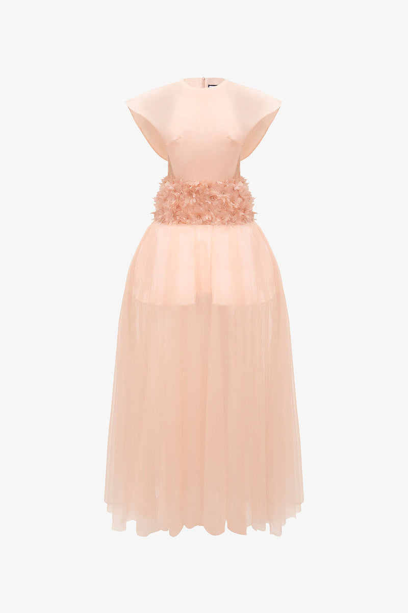 Ready Floral Embellished Waist Gown