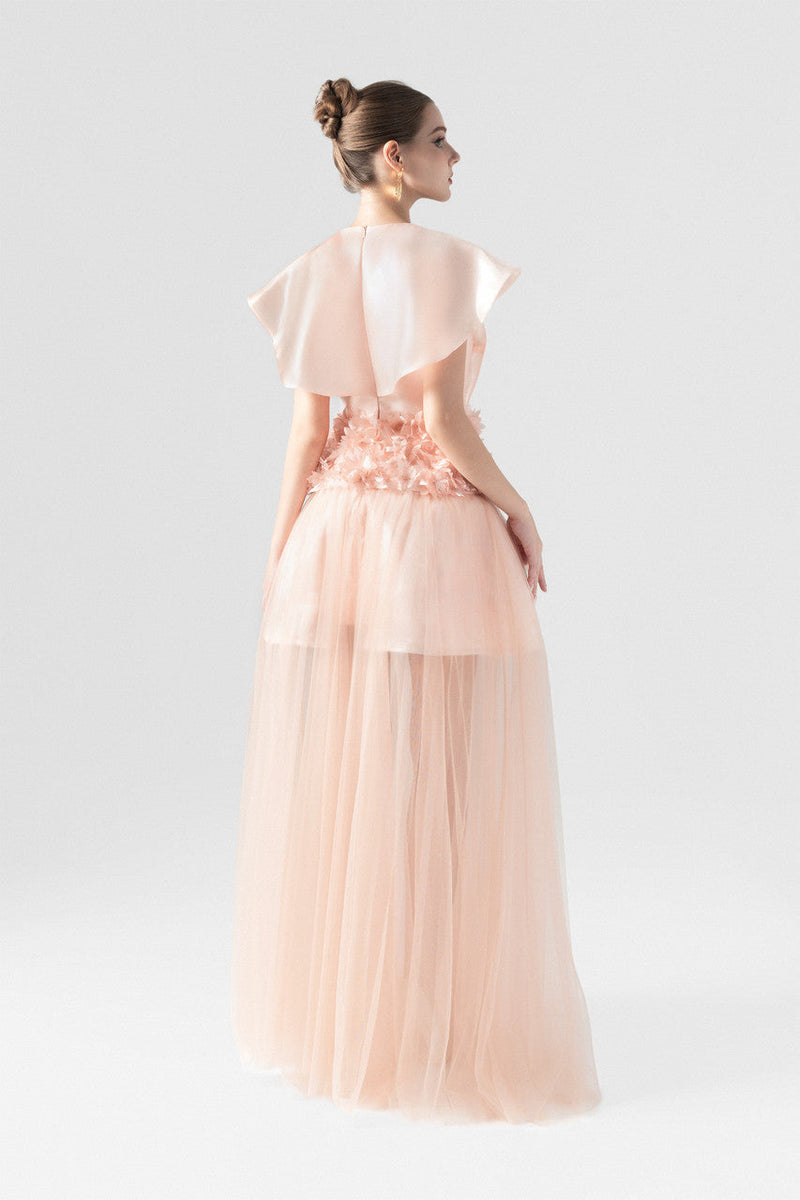 Ready Floral Embellished Waist Gown