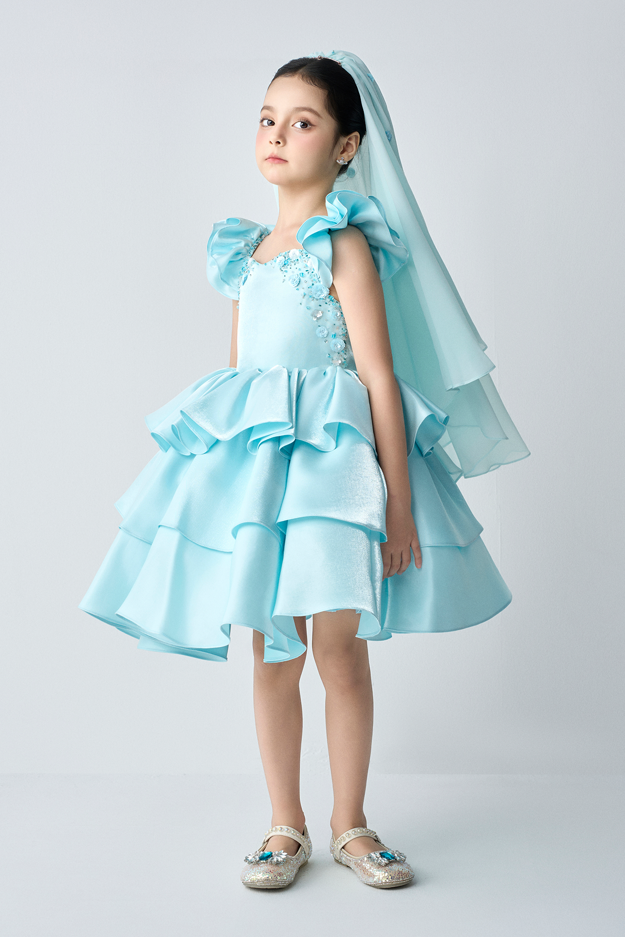 Althea Puffy Cute Girl Dress