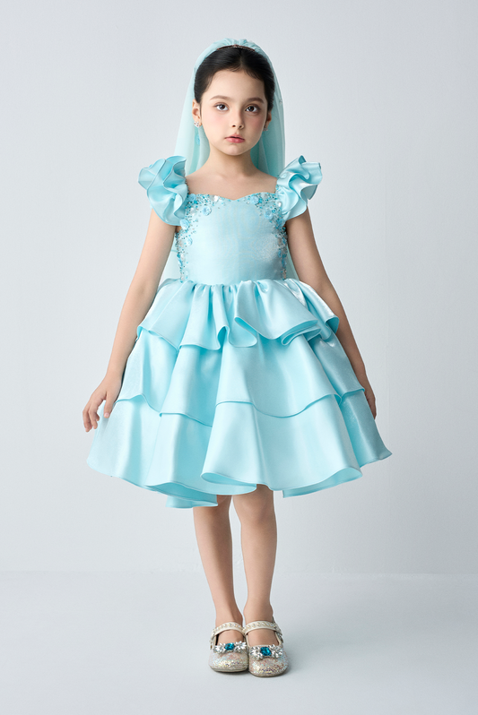 Althea Puffy Cute Girl Dress