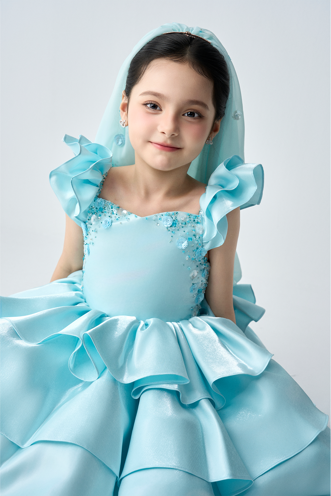 Althea Puffy Cute Girl Dress