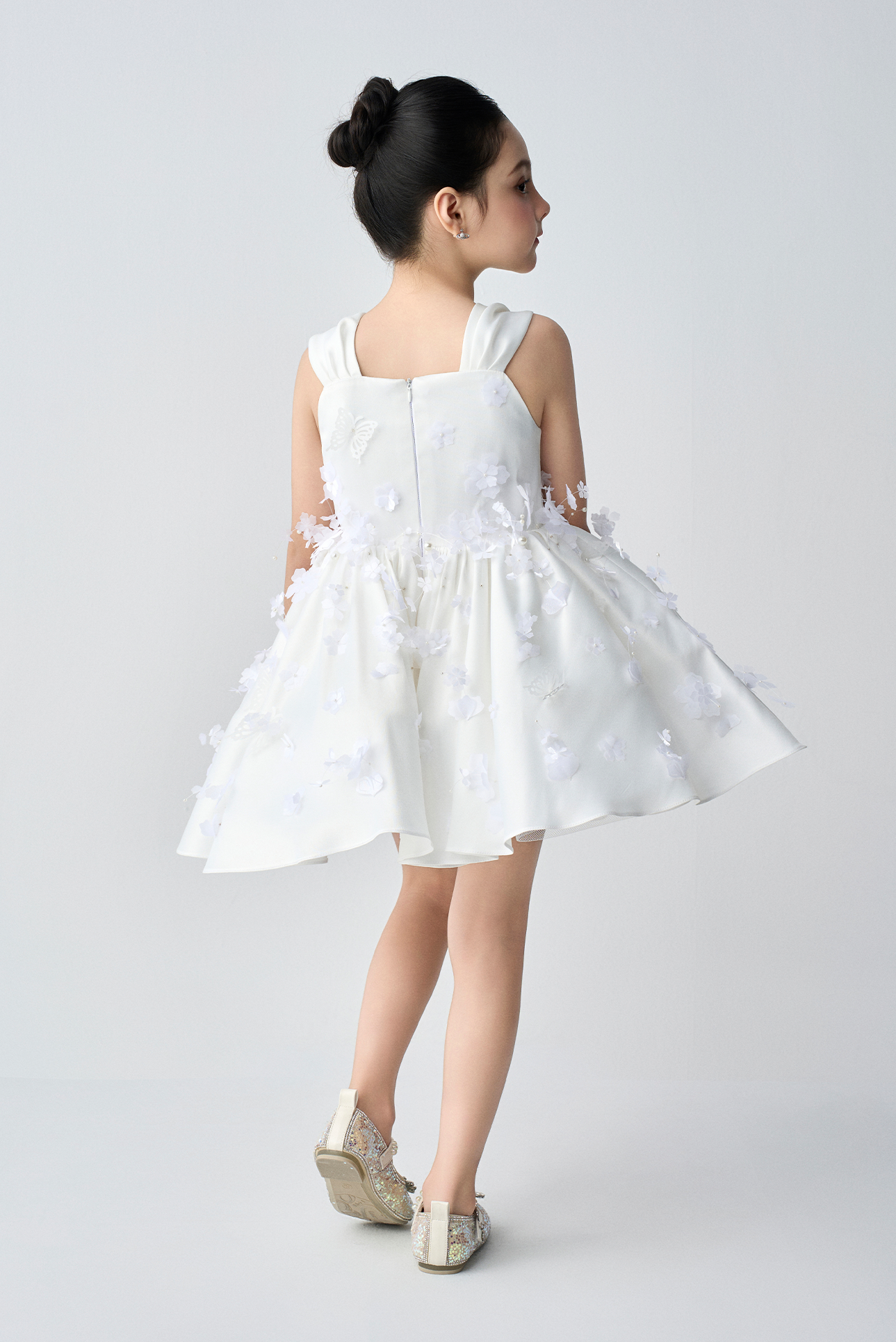 Evelyn Dreamy 3D Flowers Princess Dress