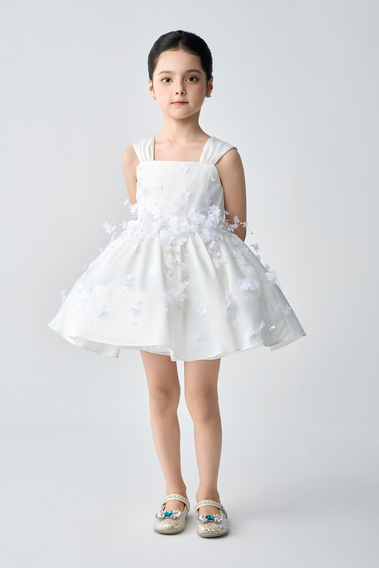 Evelyn Dreamy 3D Flowers Princess Dress