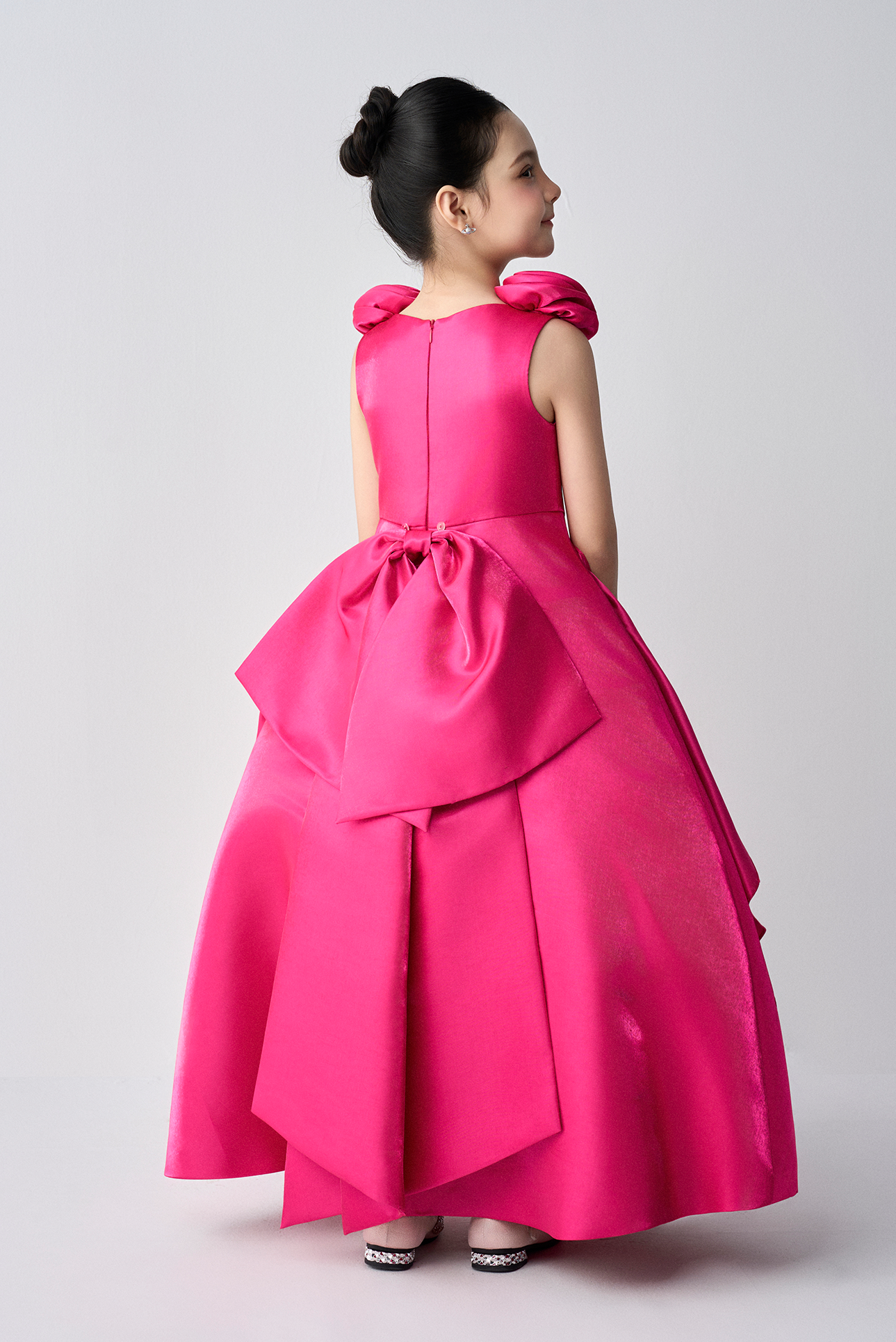 Bloom Rose Girl Ball Gown