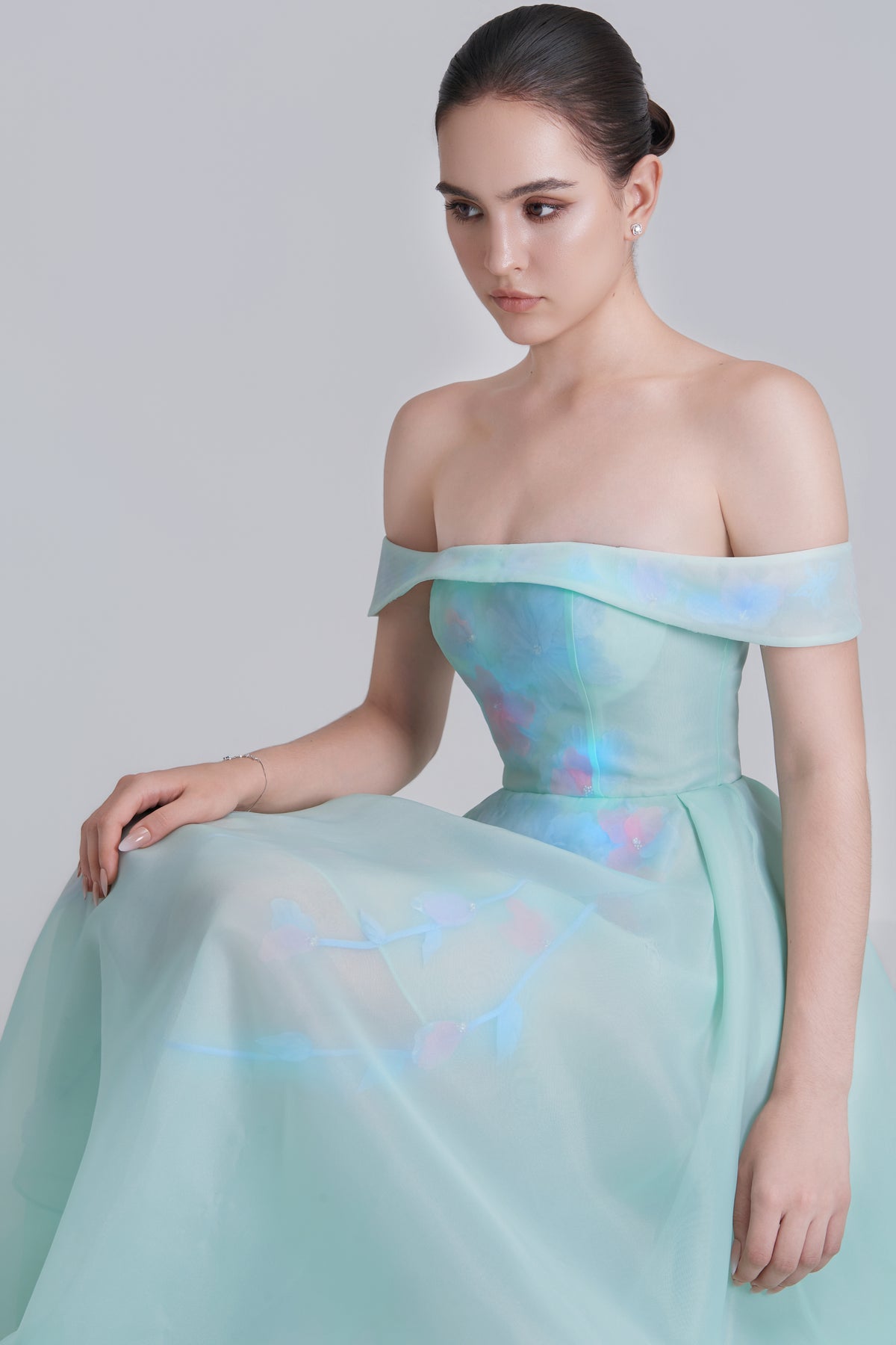 Sia High Low Maxi Dress