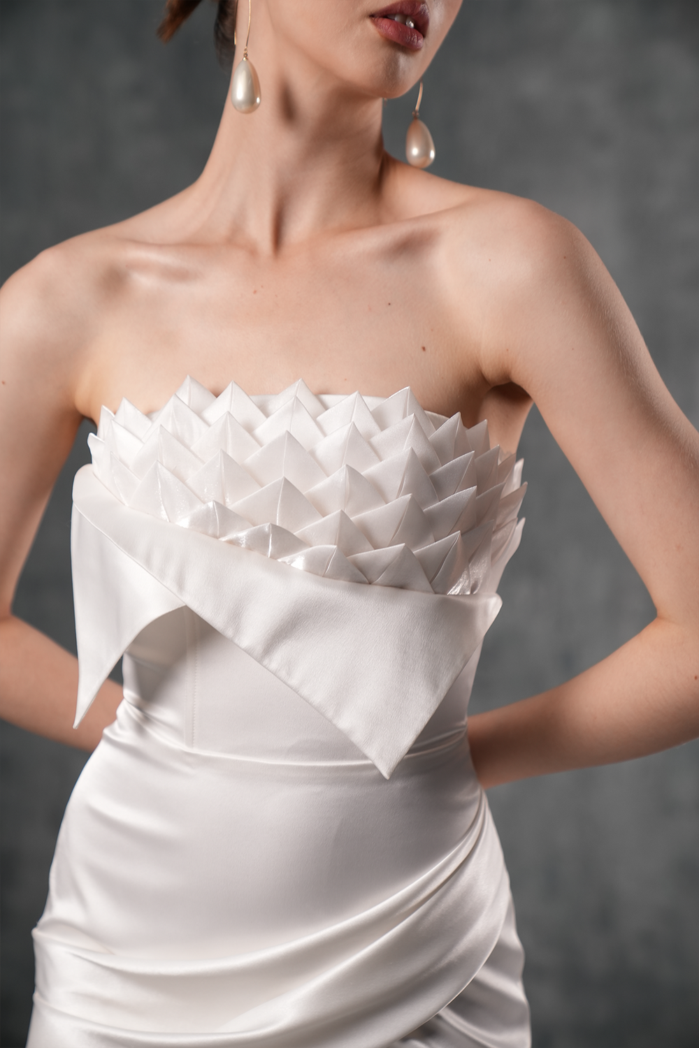 Etoile Bandeau Maxi Dress With Draped-Detail