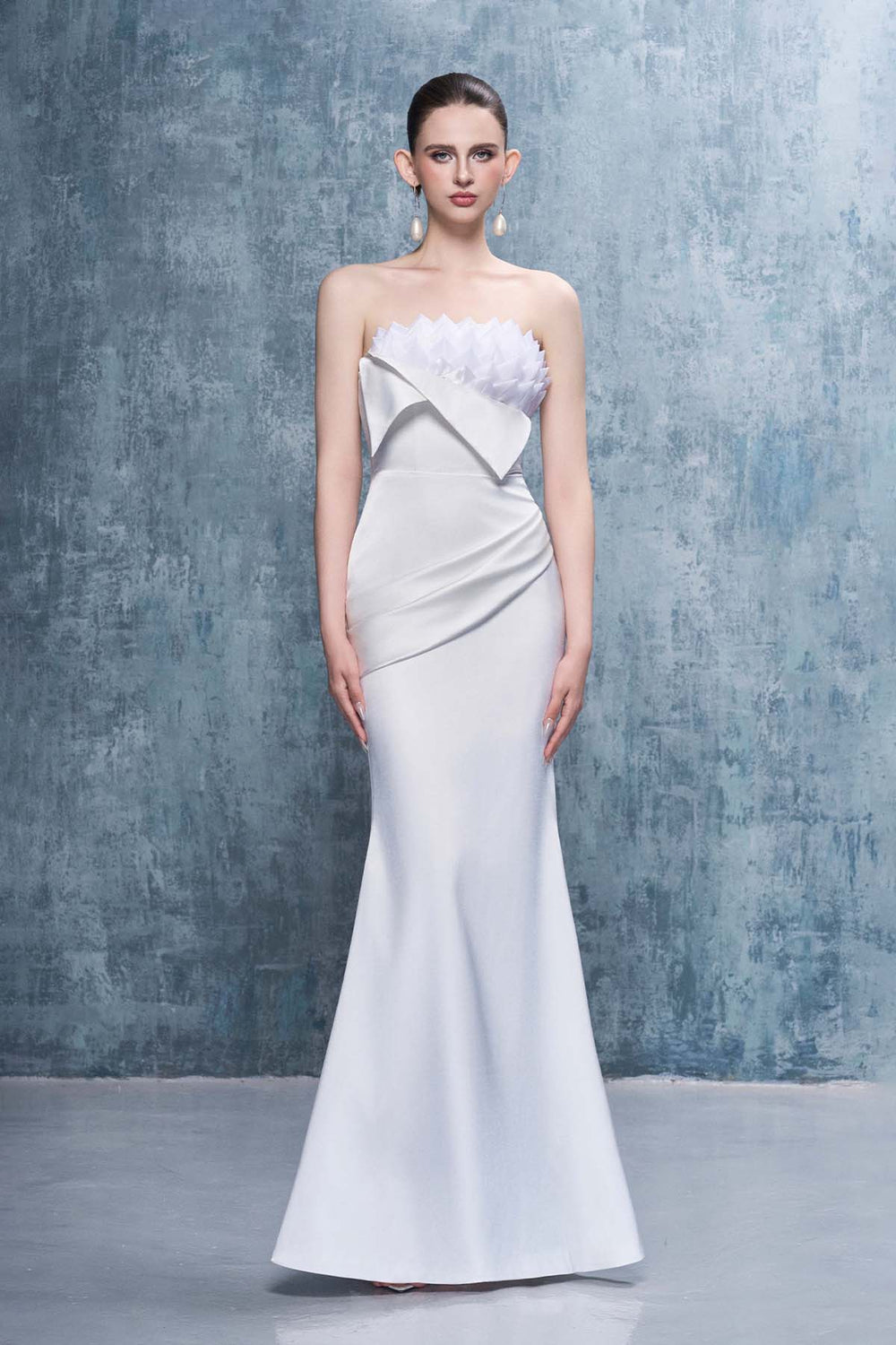 Etoile Bandeau Maxi Dress With Draped-Detail
