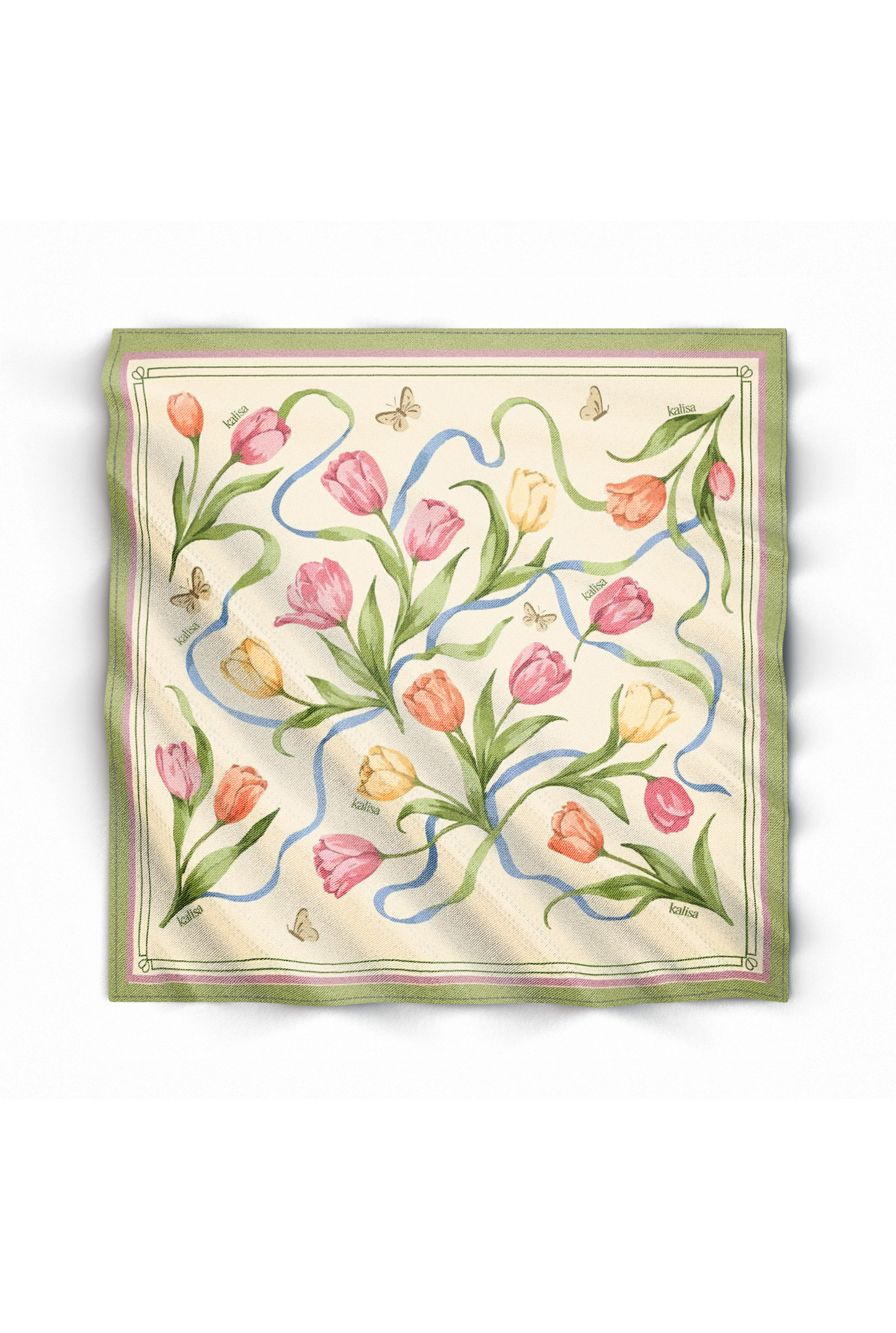 Tulipe Silk Scarf
