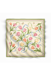 Tulipe Silk Scarf