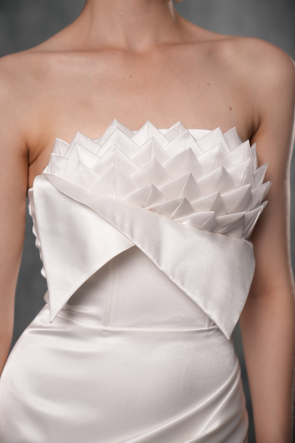 Etoile Bandeau Maxi Dress With Draped-Detail