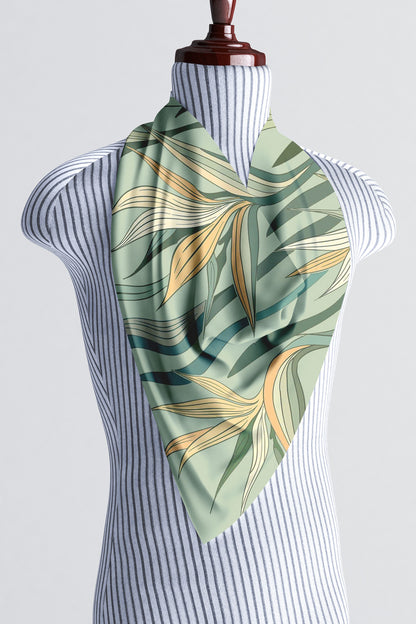 Willow Breeze Silk Scarf