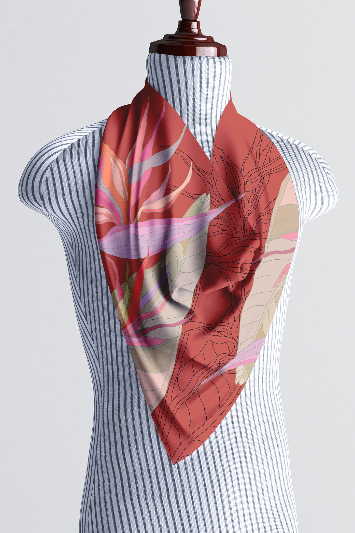 Sienna Botanica Silk Scarf
